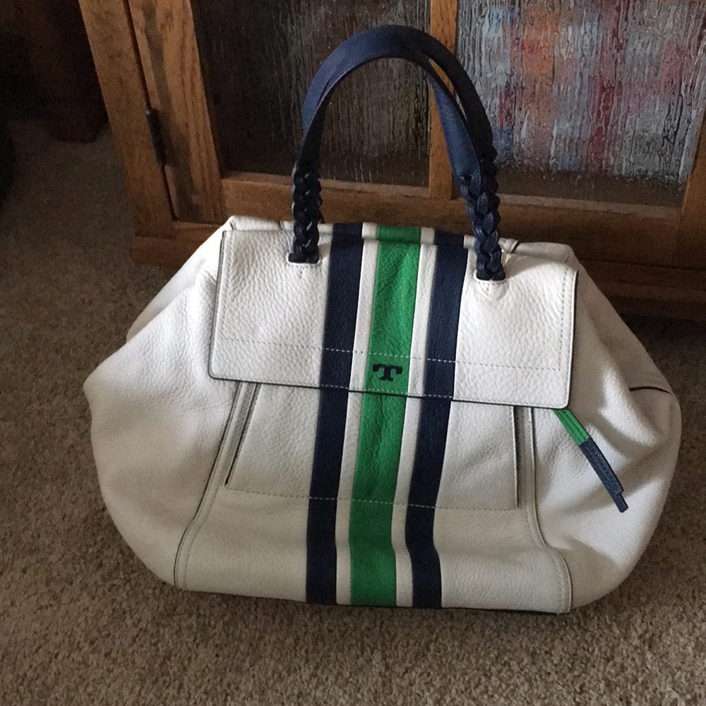 ⬇️PRICE DROP⬇️ Tory Burch halfmoon satchel - large